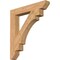 Ekena Millwork Merced Slat Smooth Bracket, Western Red Cedar, 5 1/2"W x 38"D x 42"H BKT06X38X42MRC06SWR - alternate 1